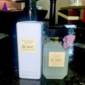 Victorias Secret Tease Crème Cloud Eau De Parfum & Fine Fragrance Lotion